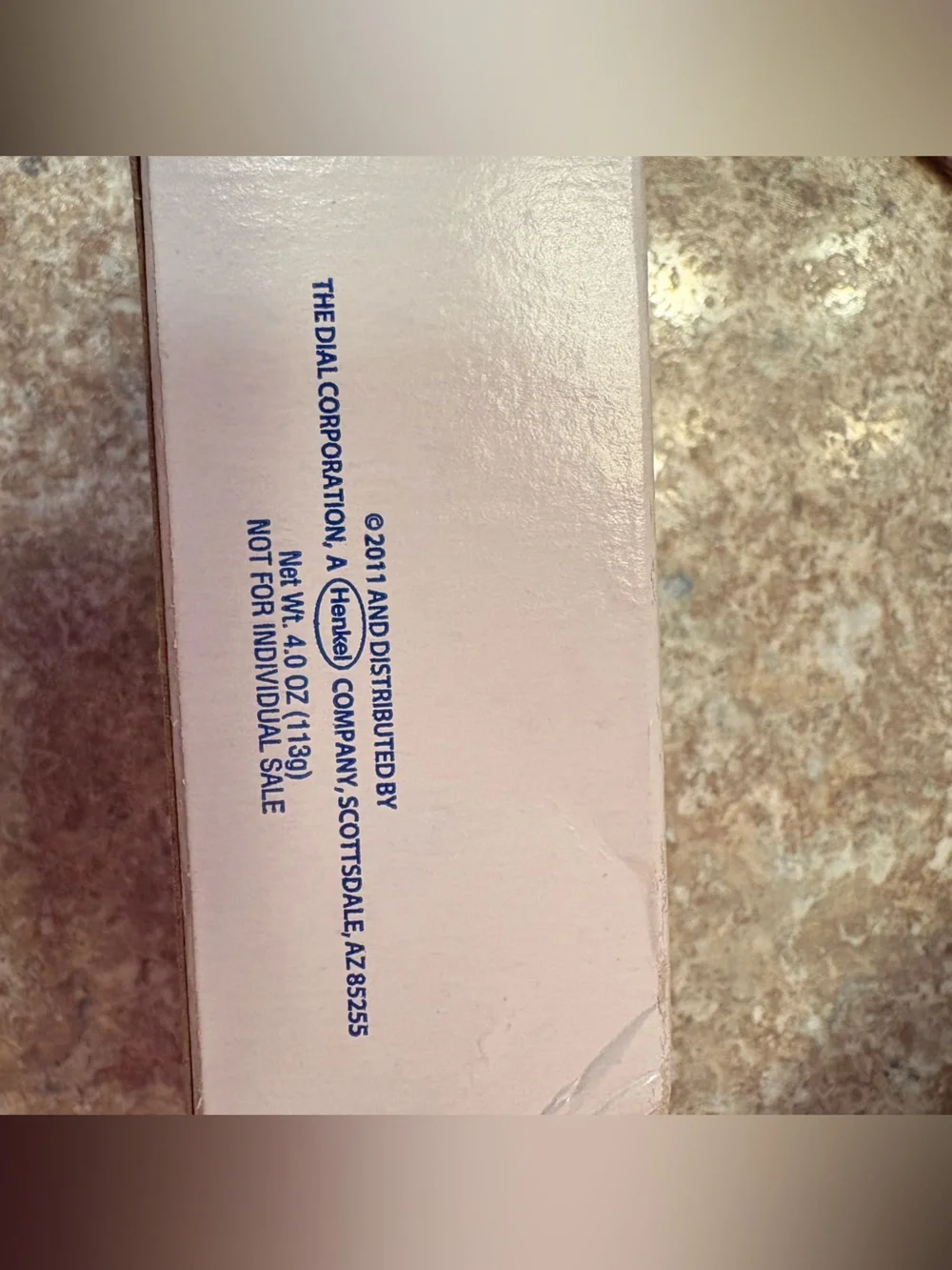 Dial Men's Fresh Reaction Sub Zero 1 Bar Soap Grip Soap Discontinued